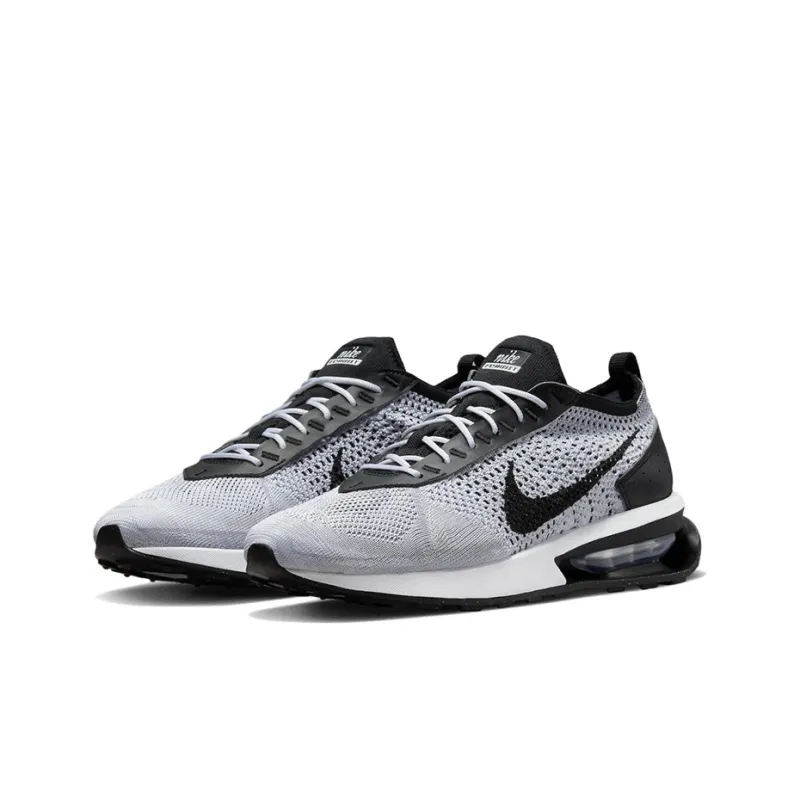 Nike Air Max Flyknit Racer Pure Platinum Black-2