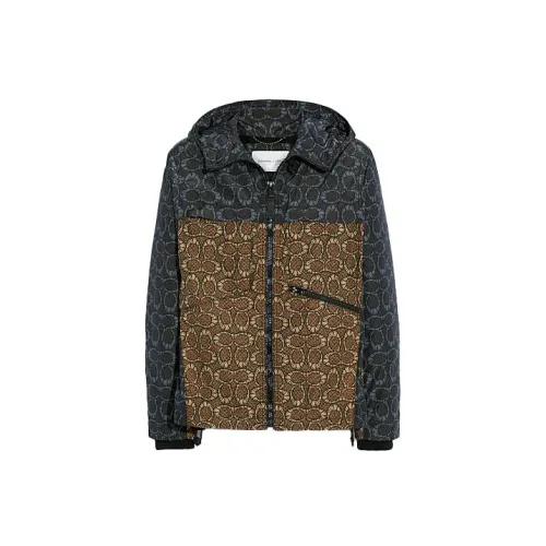 Jordan X COACH Jackets Men Brown