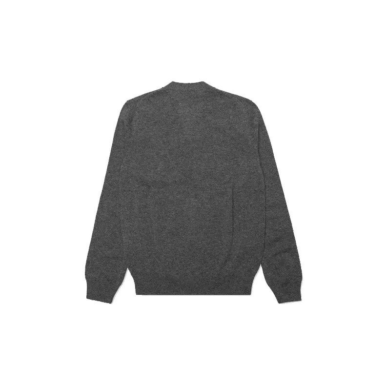 CDG Play Sweaters Men Gray-1