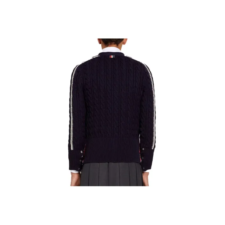 THOM BROWNE Sweaters Men Navy-1