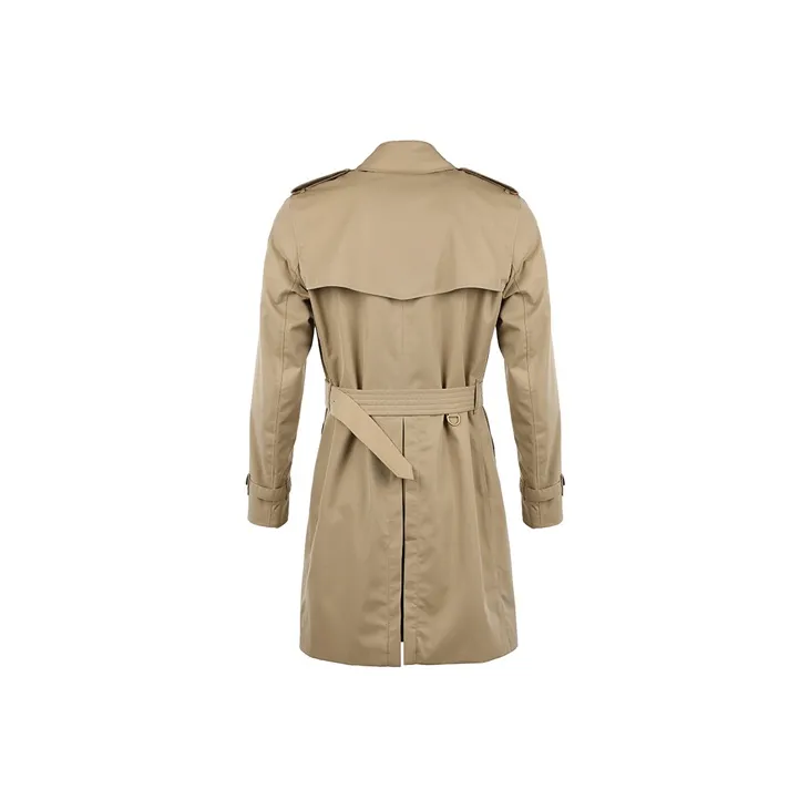 Burberry Cotton Short Trench Coat-1