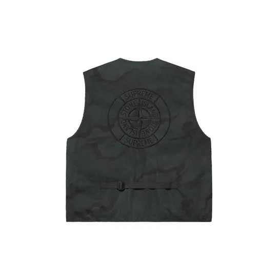 Supreme Stone Island Camo Cargo Vest-1
