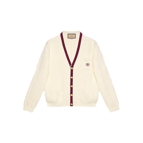 GUCCI Sweaters Men Ivory White