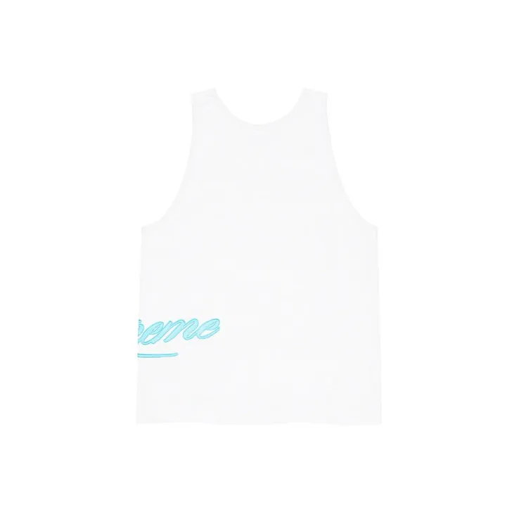 Supreme Mesh Script Tank Top-1