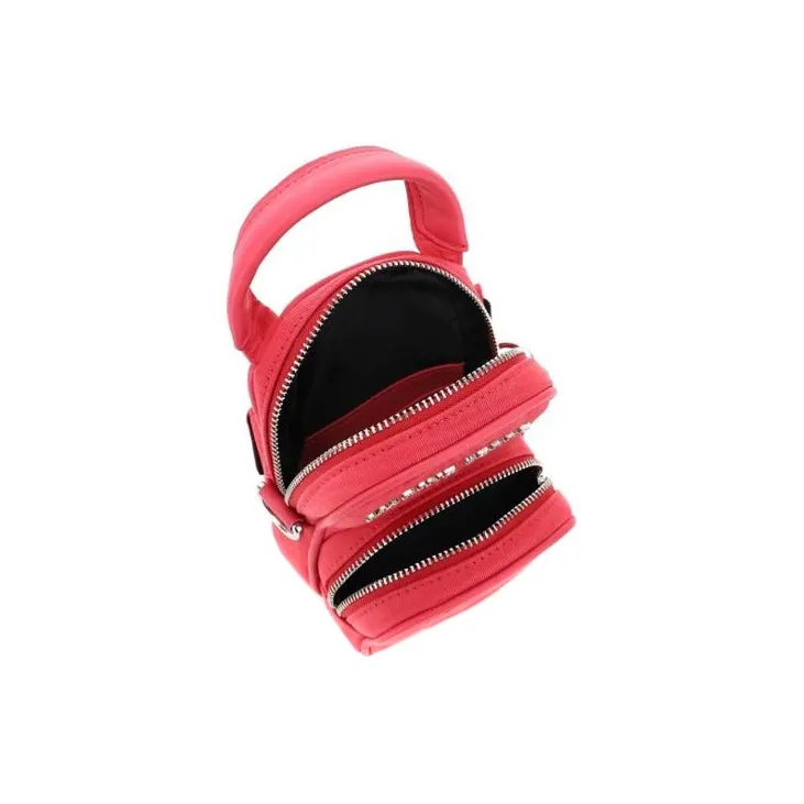 Marine Serre Logo Plaque Mini Corssbody Bag-3