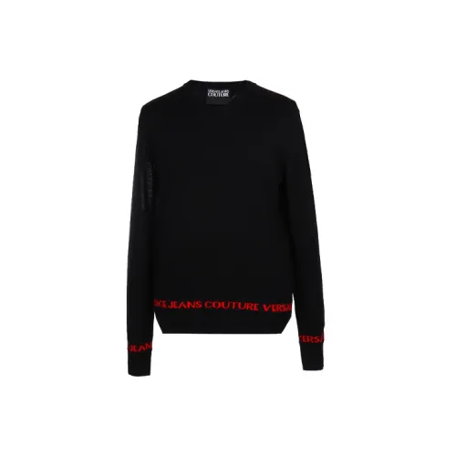 VERSACE JEANS COUTURE Sweaters Men Black