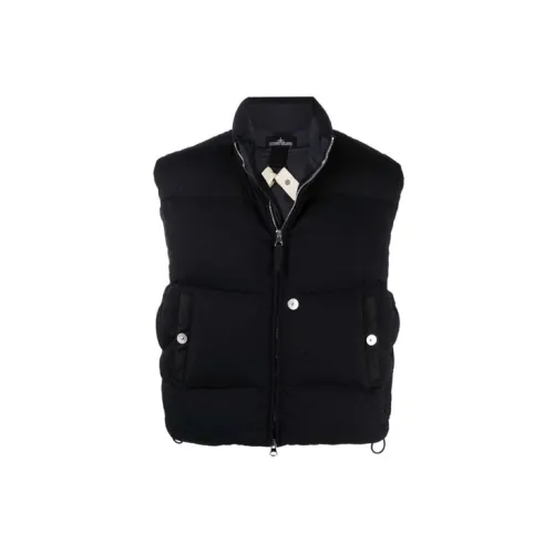 STONE ISLAND SHADOW PROJECT Series Vests Men Black