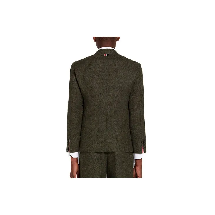 THOM BROWNE Pocket Patch Single Breasted Blazer-1