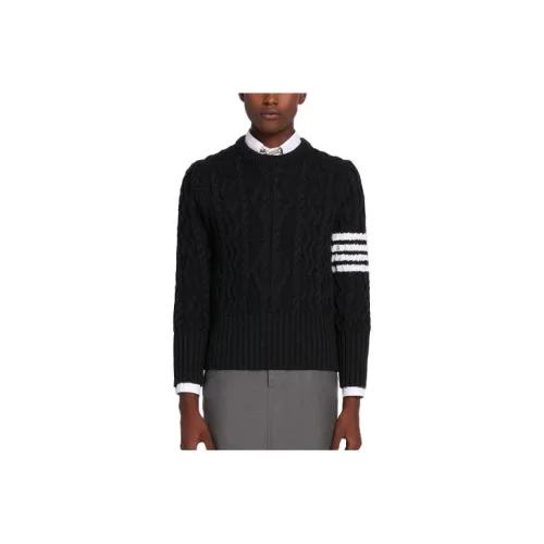 THOM BROWNE Sweaters Men Dark Gray