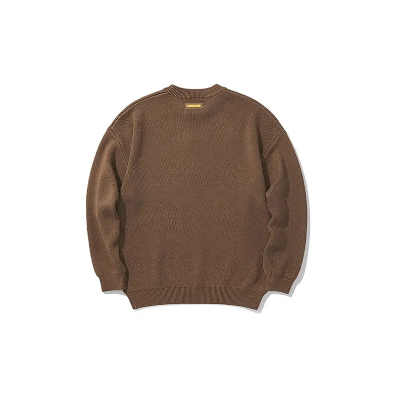 LiNing Badfive Sweater Men's Raw Umber-1