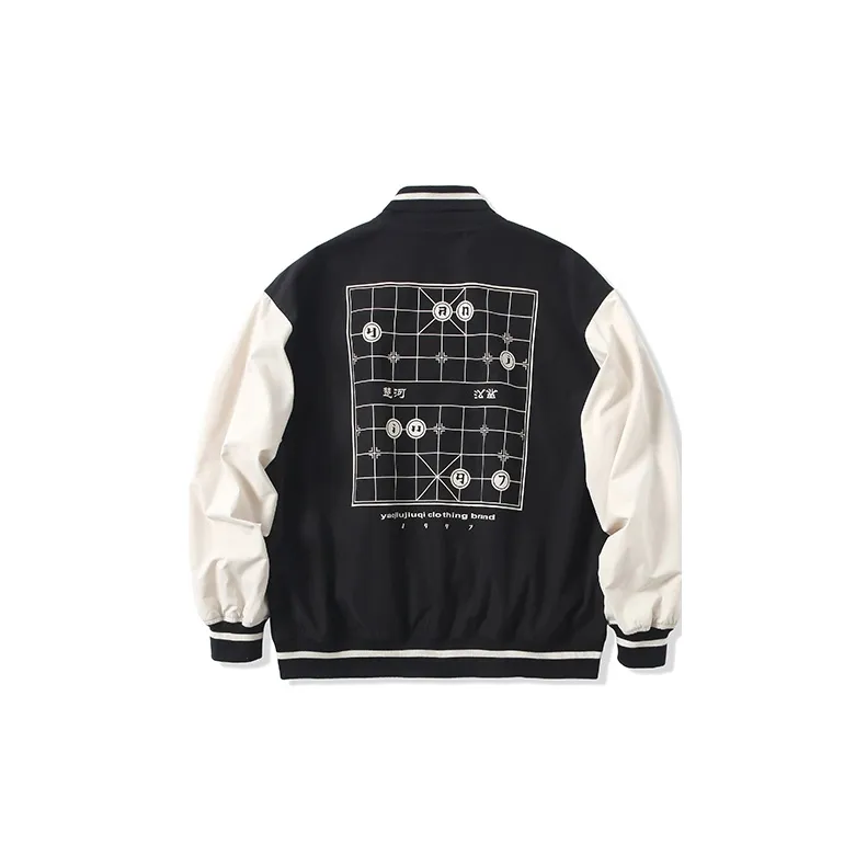 YAOJIUJIUQI Baseball Jacket Unisex-1