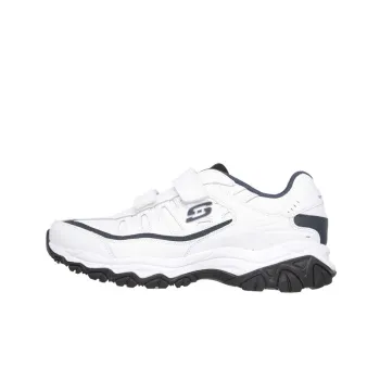 Skechers After Burn Cushioning Anti-Slip And Wear-Resistant Low-Top Casual Shoes Men's White