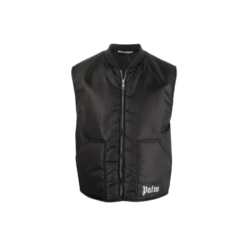 PALM ANGELS Vests Men Black