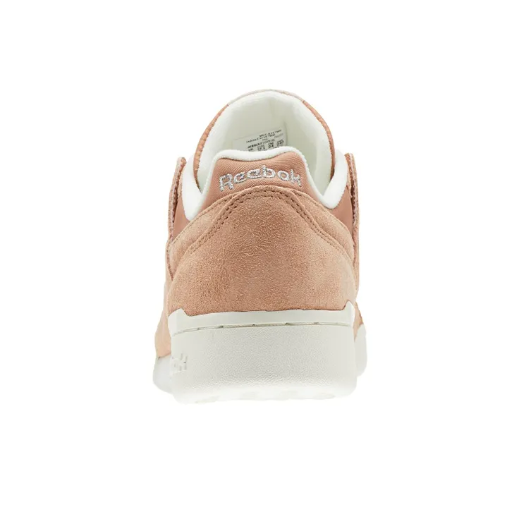 Reebok Workout Lo Plus Cushioning Anti-Slip And Wear-Resistant Low-Top Skateboard Shoes Women's Brown Pink-2