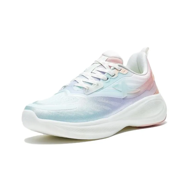 XTEP Running Shoes Women's Pink Green-1