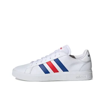 Adidas Neo Grand Court Td Cloud White Royal Blue Vivid Red