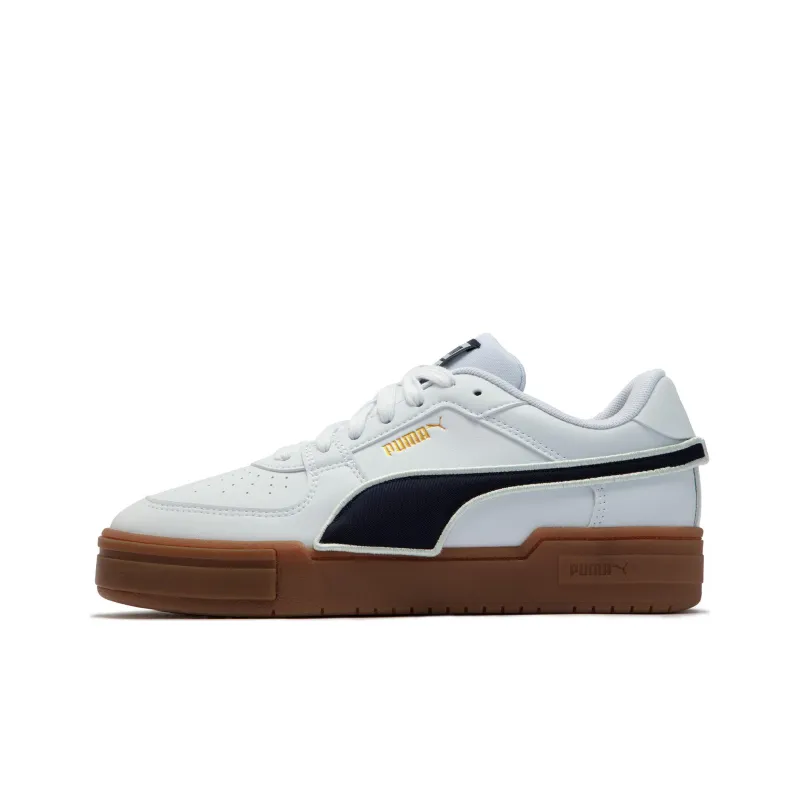 PUMA Ca Pro Low Tops Casual Skateboarding Shoes Unisex White Black-0