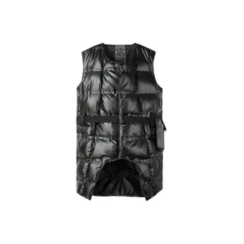 NORVINCY Mid Length Cycling Loose Fit Without Hood Puffer Jacket Winter Unisex