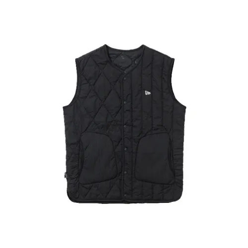 New Era Vests Unisex Black