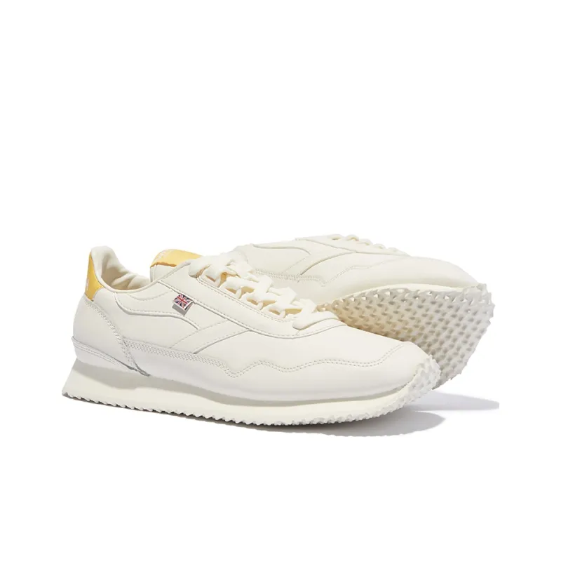 Norman Walsh Wear resistant And Lightweight Low Top Training Running Shoes Unisex Beige Yellow-3