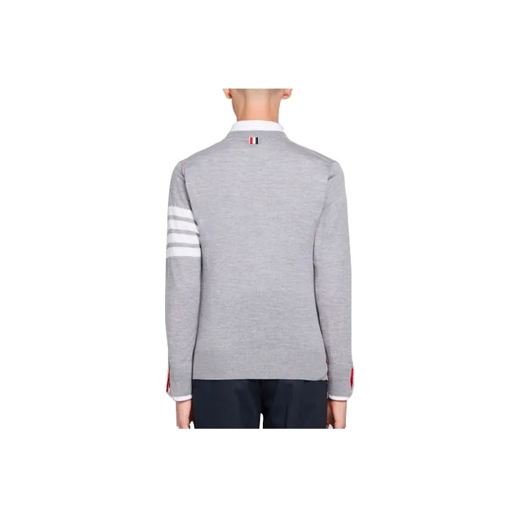 THOM BROWNE 4 Bar Striped Sweater-1