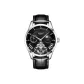 302 Black Leather Dial