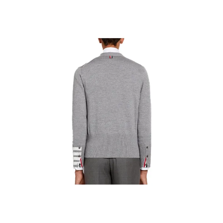 THOM BROWNE· SS22 Sweater Men's Gray-1