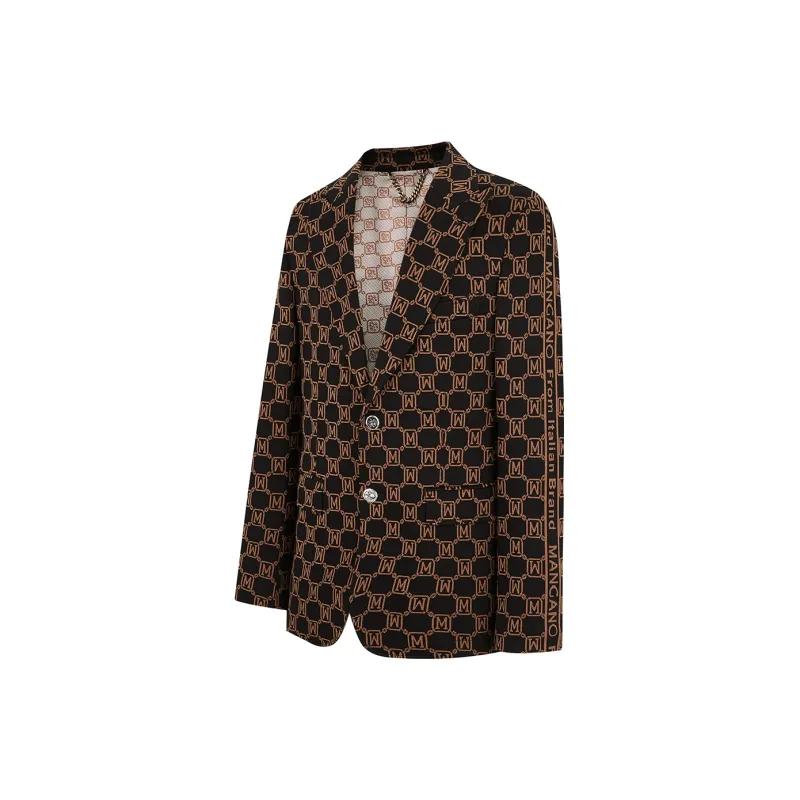 MANGANO Business Suits Men Khaki-2