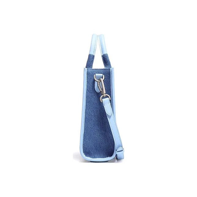 COWEC YCAKI Handbags Reborn Denim Blue-4