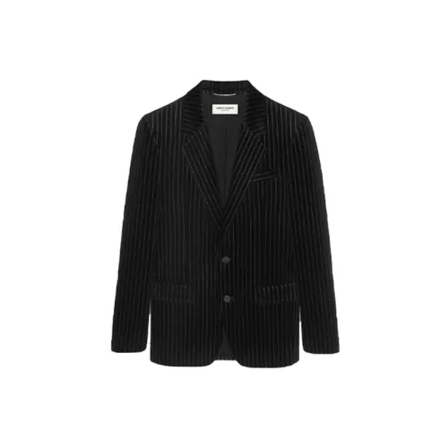 SAINT LAURENT Business Suits Men Black