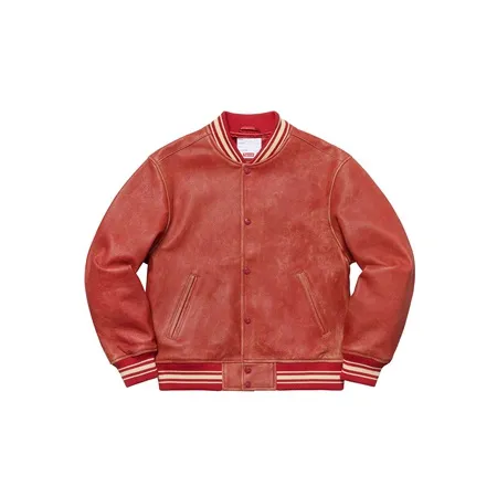 Supreme SS19 Leather Jackets Unisex