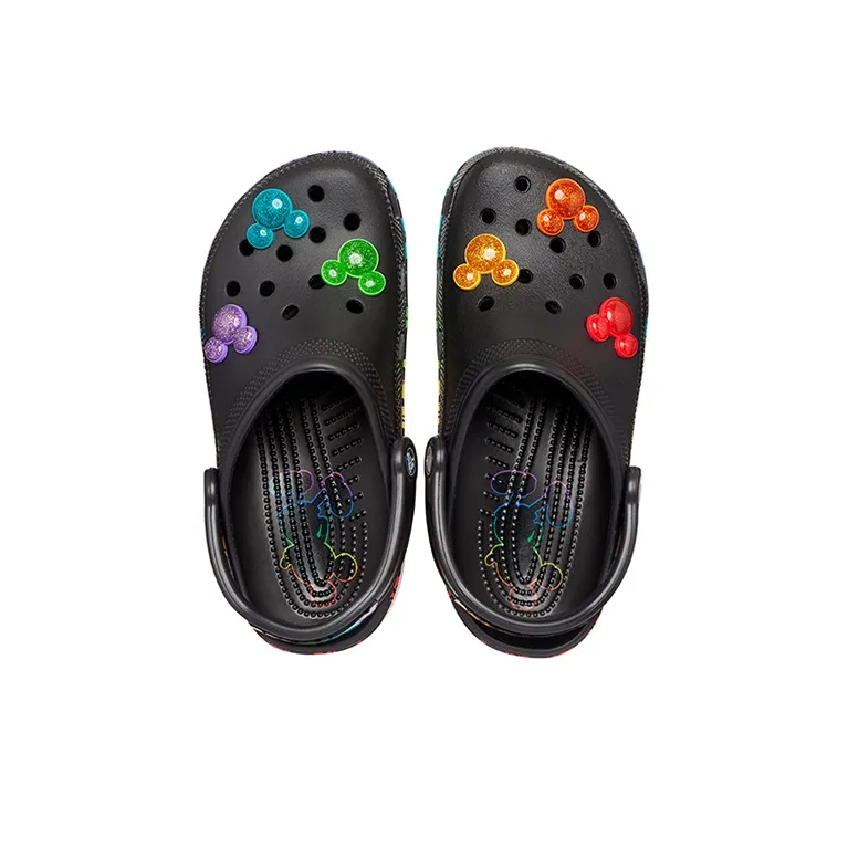 Crocs X Disney Classic Clog 'Black' Ps-3
