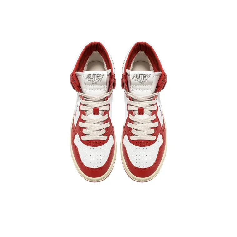 AUTRY Panelled High-top Sneakers-2