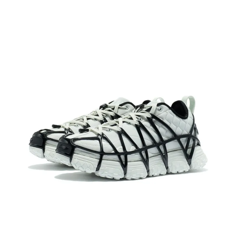LiNing MIX ACE Low Top Sports Casual Shoes Men's Frost White Black-2