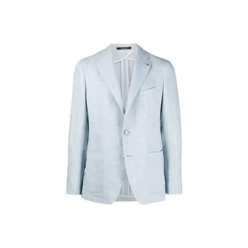 Tagliatore Business Suits Men Light Blue