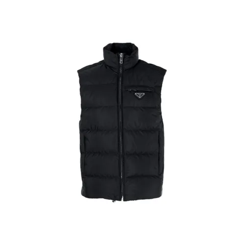 PRADA Vests Men Black