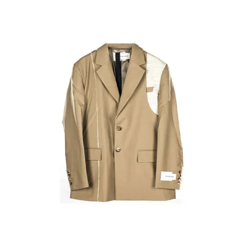 Feng Chen Wang Business Suits Unisex Khaki