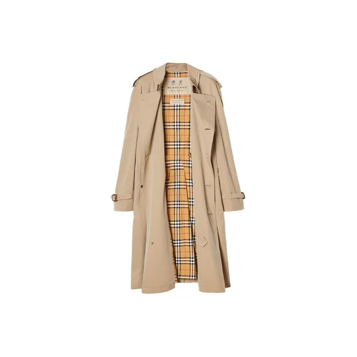 Burberry Trench Coat Men's Honey-1