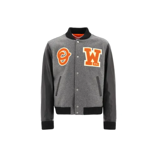 OFF-WHITE SS22 Baseball Jerseys Men Gray