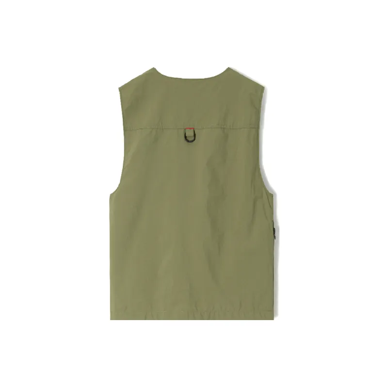 VOLCOM Vests Unisex Olive Green-1