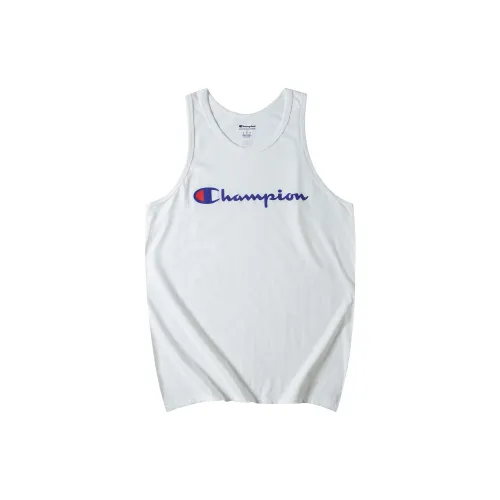 Champion Tank Tops Unisex White