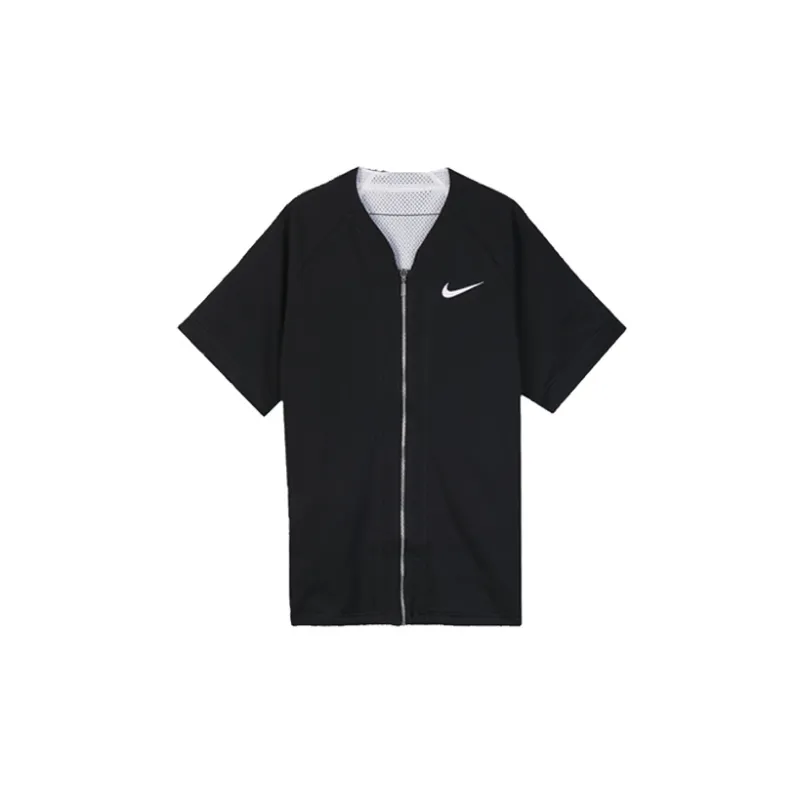 Nike Baseball Jerseys Men Black White Yellow Multicolor-2