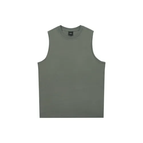 CHINISM Tank Tops Unisex Downpour Gray