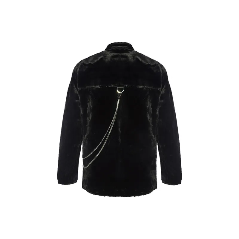 YLDP Furs Unisex Black-1