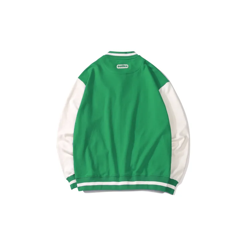 Guuka Baseball Jerseys Unisex Candy Green-1