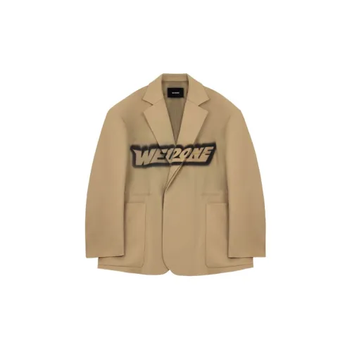 WE11DONE Business Suits Unisex Khaki