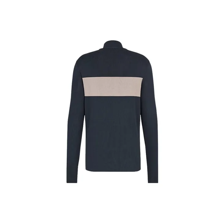 DIOR Quarterly New Products Cashmere Sweaters Men Navy Blue-1