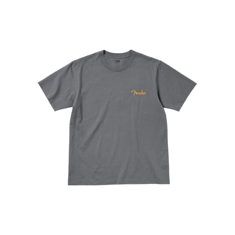 UNIQLO x The Brands Fender T-Shirt Unisex Gray-1