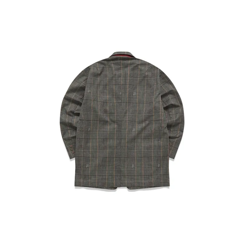 Mihara Yasuhiro X FILA MIHARA YASUHIRO Collaboration Collection Business Suits Unisex Seaweed Umber-1