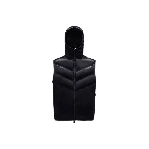 Moncler Vests Men Black